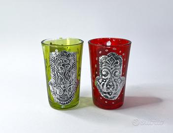 Bicchieri decorativi Tunisia Vintage