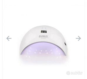 Nuova lampada uv unghie led 36w manicure