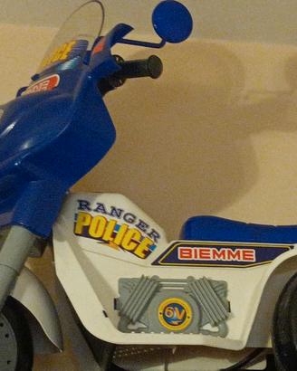 moto giocattolo Biemme Police Ranger