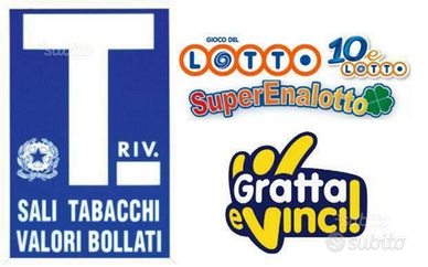 Cedesi tabaccheria ricevitoria