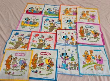 60 fazzoletti Hanna barbera 