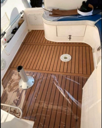 Copertura effetto teak