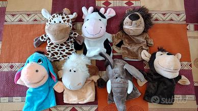 Burattini a mano per bambini