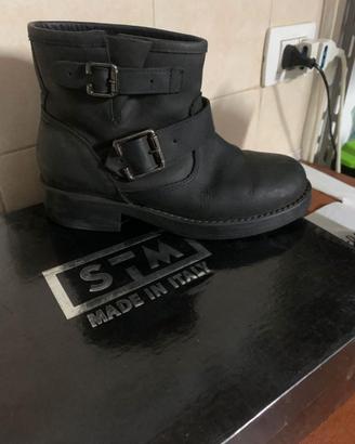 Stivaletti biker STM SULLIVAN n. 36 – Made in Ital