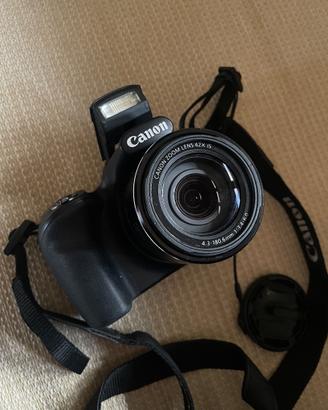 Canon PowerShot SX620 HS Compatta Nera - Usato Dal Giappone, Zoom 25x, Wi-Fi, 20.2 MP