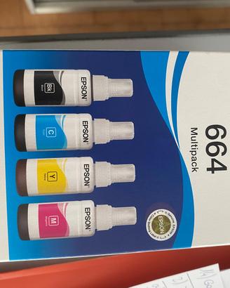 Cartuccia Epson T6646 (C13T664640) nero-ciano-mage