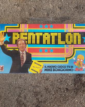 Gioco da tavolo Pentatlon di Mike Bongiorno nuovo