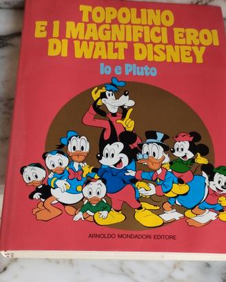 TOPOLINO IO E PLUTO CARTONATO CON CONTROCOPERTINA