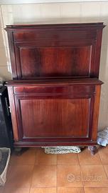 2 strutture letti singoli antichi, anni 20