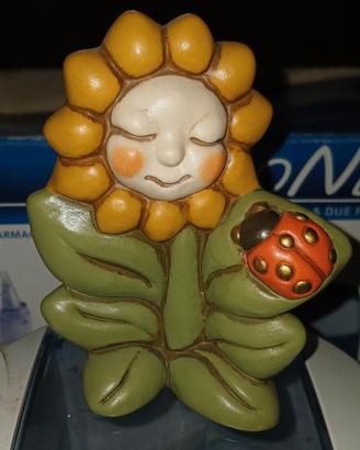 girasole con coccinella Thun