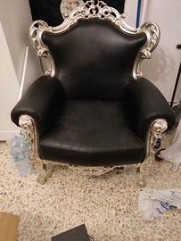 poltrona stile luigi XVI