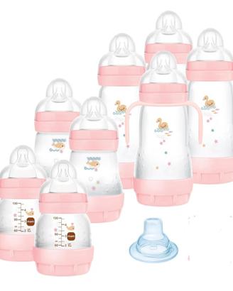 MAM biberon set neonato  con 8 biberon anticolica 