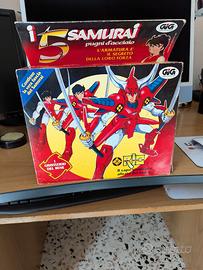 I 5 SAMURAI -Nr. 2 Scatole -