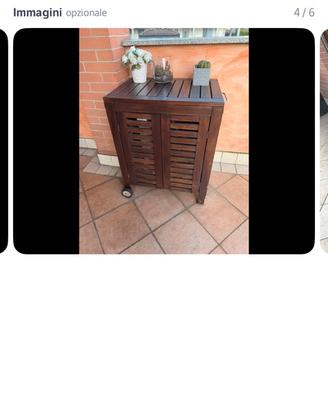 Mobile da esterno ikea