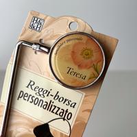 Reggi-borsa Teresa History & Heraldry con papavero