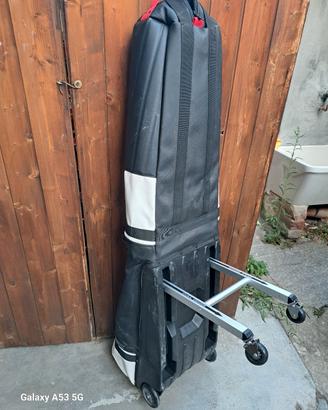 borsa da golf con rotelle