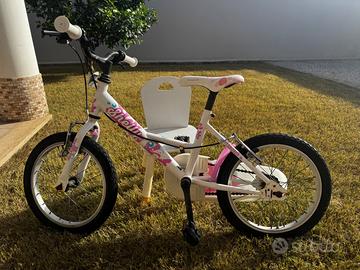 Bicicletta Bambina Mondana Shelly – Bianca e Rosa