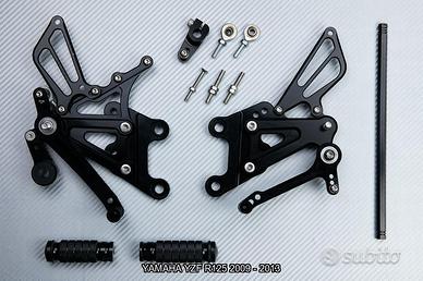 Pedane arretrate YAMAHA YZF R125 2009 - 2013