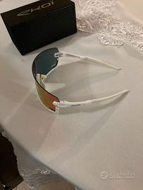 Occhiali EKOI PERSOEVO8 Bianchi Revo Rossi Cat3