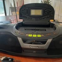 panasonic radio, CD,casette 