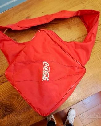 Coca cola borsa tracolla rossa vintage
