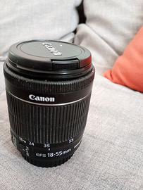 Obiettivo Canon efs 18-55 mm