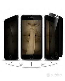 2 vetri temperati privacy per modello iphone