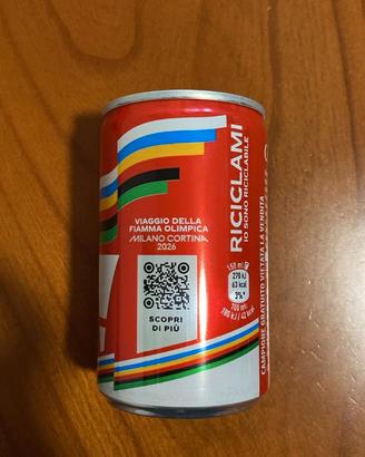 lattina coca cola milano cortina 2026