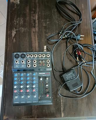 mixer master mx-6s/ amplificatore dynavox cs-pa1mk