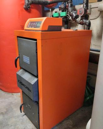 Caldaia legna Thermorossi Aspirotronic LE35