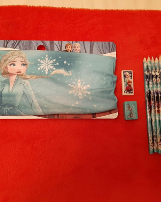 Frozen Disney astuccio portamatite e bandana