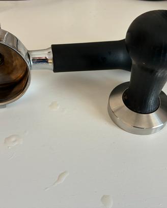Portafiltro + pressino 53mm Pavoni/Saeco/Gaggia
