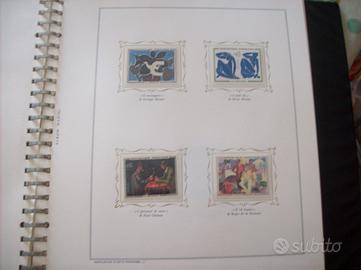 Francobolli Quadri di Francia