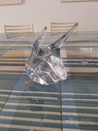 scultura cristallo