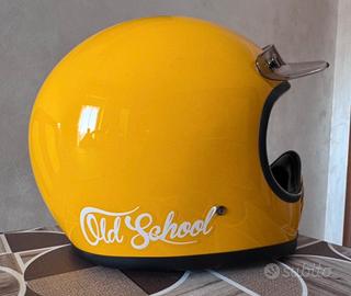 Casco Integrale DMD Seventyfive Yellow vintage S