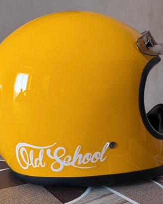 Casco Integrale DMD Seventyfive Yellow vintage S