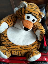 poltroncina peluche tigre 