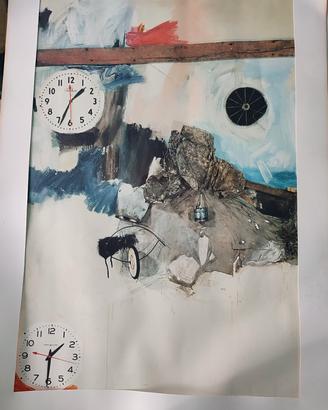 Stampa di un'opera di Roberto Rauschenberg 