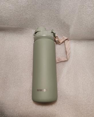 borraccia termica con cannuccia, 500 ml.
