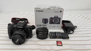 Canon M50 + accessori