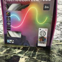 Tubo LED RGB Multicolore 2m con Telecomando - casa