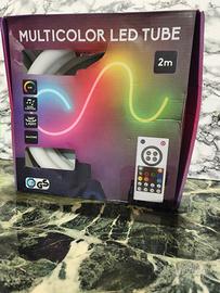 Tubo LED RGB Multicolore 2m con Telecomando - casa