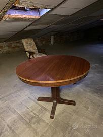 Tavolo da Poker in legno massello con sedie