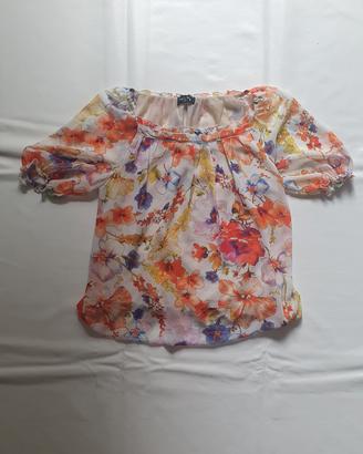 Maglietta a fiori