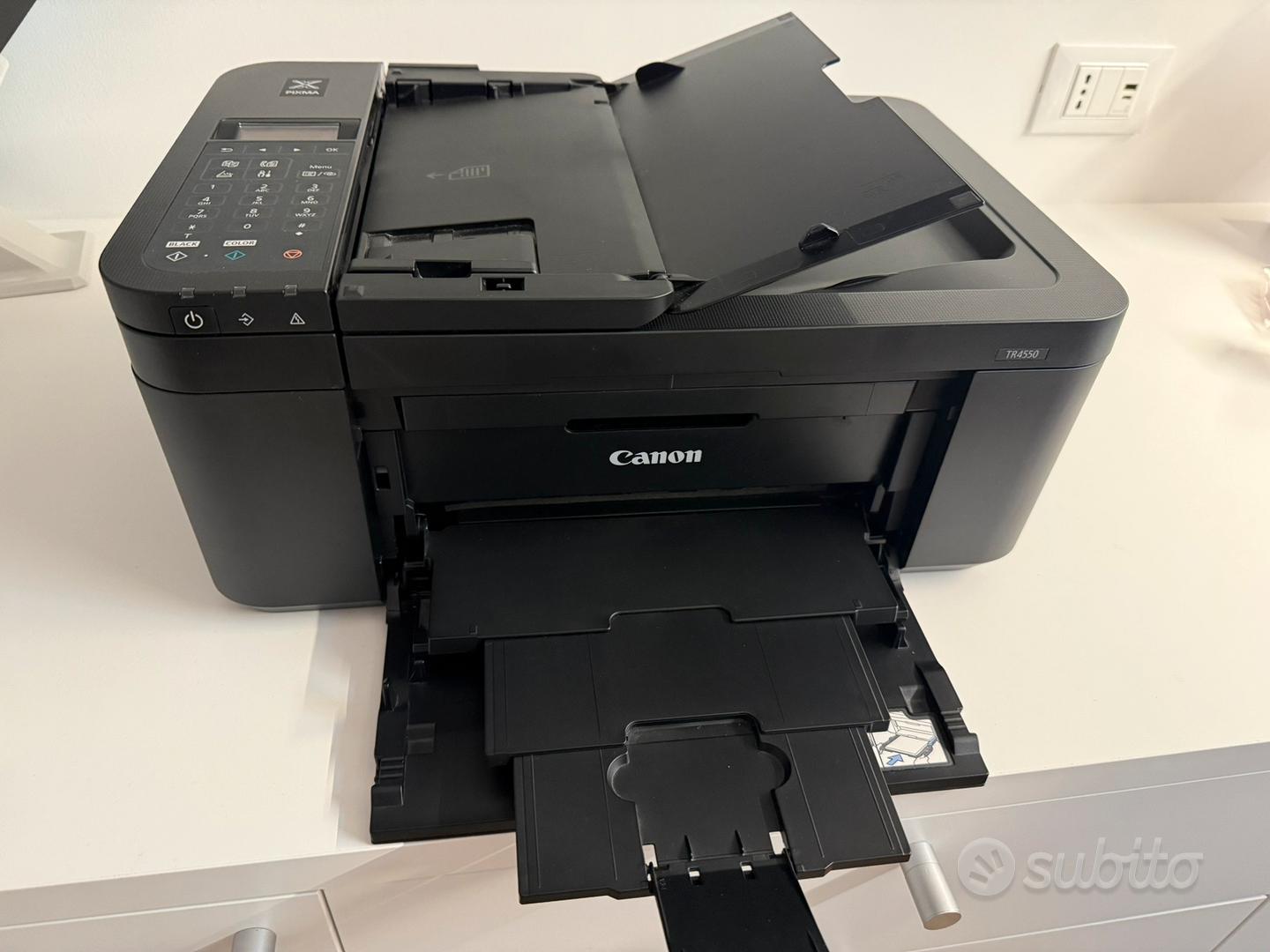Stampante Canon Pixma MG3550 - Multifunzione A Colori, USB/WiFi, Ricondizionata Con Garanzia (Senza Inchiostro) - Foto 4