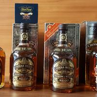 4 Chivas Whisky 12 years con due giochi 