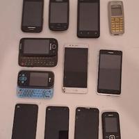 Lotto 12 Cellulari e Smartphone per Ricambi / Coll