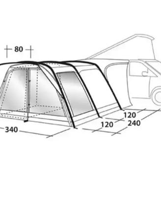 tenda per Camper 