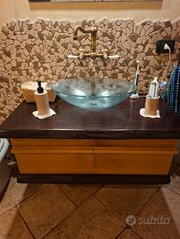 Mobile bagno + Appendi teli