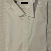 Camicia bianca sposo Carlo Pignatelli taglia M, 39